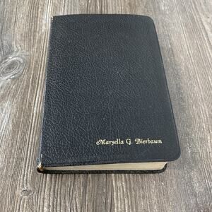 1962 Holy Bible Revised Standard Edition Holman Concordance Leather Red Letter